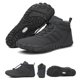thumbnail image 5 of Bota Forrada De Piel De Nieve Zapatos De Tobillo Mujer Hombre Para Caminar Senderismo (39) Gris, 5 of 9