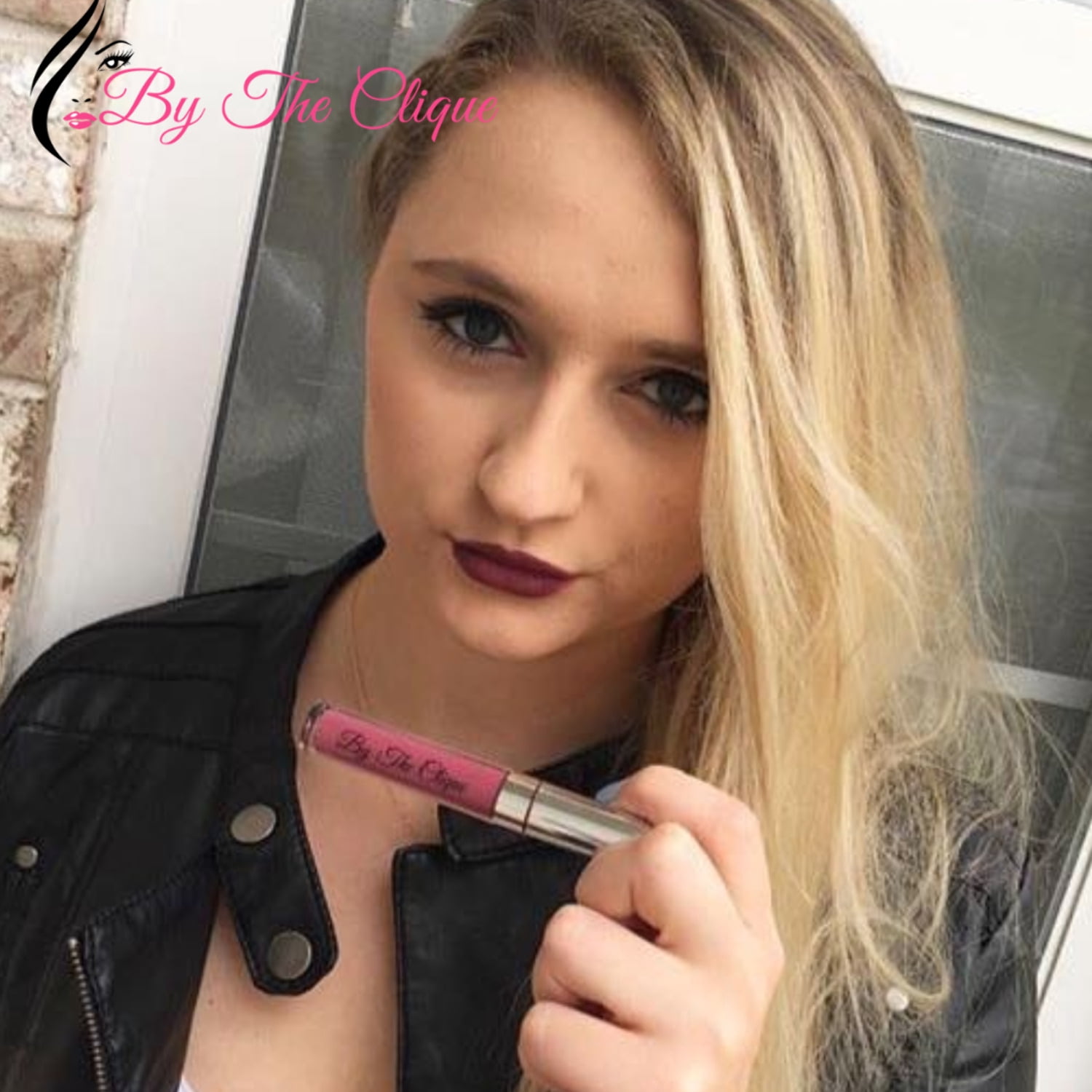 By The Clique "Violet Riot" Premium Long Lasting Matte Lip Kit | Liquid Cliquestick Lipstick and Lip Liner Set | Gluten Free and Vegan