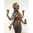 thumbnail image 5 of Lakshmi Hindu Goddess Statue Sculpture, 5 of 6