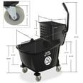 thumbnail image 6 of Dryser Commercial Mop Bucket with Side Press Wringer, 33 Quart, Black, 6 of 8