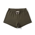 thumbnail image 5 of Pantalones cortos deportivos de algodón de color liso para hombre, ropa deportiva de verano, 5 of 5