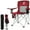 Burgundy, variant on BalanceFrom Folding Camp Chair,Portable Outdoor Chair,with Cup Holder & Carrying Bag,for Camping, Beach, Fishing, and Sports Events