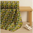 thumbnail image 4 of Soimoi Cotton Poplin Fabric Macaw Parrot,Leaves & Waterlily Floral Print Sewing Fabric Yard 56 Inch Wide, 4 of 7