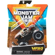 Monster Jam, Official Max-D Monster Truck, Die-Cast Vehicle, Wreckless Trucks Series, 1:64 Scale