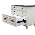 thumbnail image 5 of Bowery Hill Set of 3 Credenza Office Desk & Bookcase with Doors & File Cabinet, 5 of 29