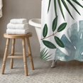 thumbnail image 3 of Creative Products Tropical Leaf Variety 5 71x74 Shower Curtain, 3 of 7