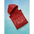 thumbnail image 3 of Paris France Banner Hoodie Women -Image by Shutterstock, Female Small, 3 of 4