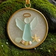 thumbnail image 6 of SMKE Christmas Angel Acrylic Ornament,Shatterproof Xmas Keepsake,Crystal-Clear Angel Decor,Reinforced Hanging Angel,Lustrous Christmas Decor,Indoor Outdoor Angel Decor,Durable Xmas Tree Ornament, 6 of 6