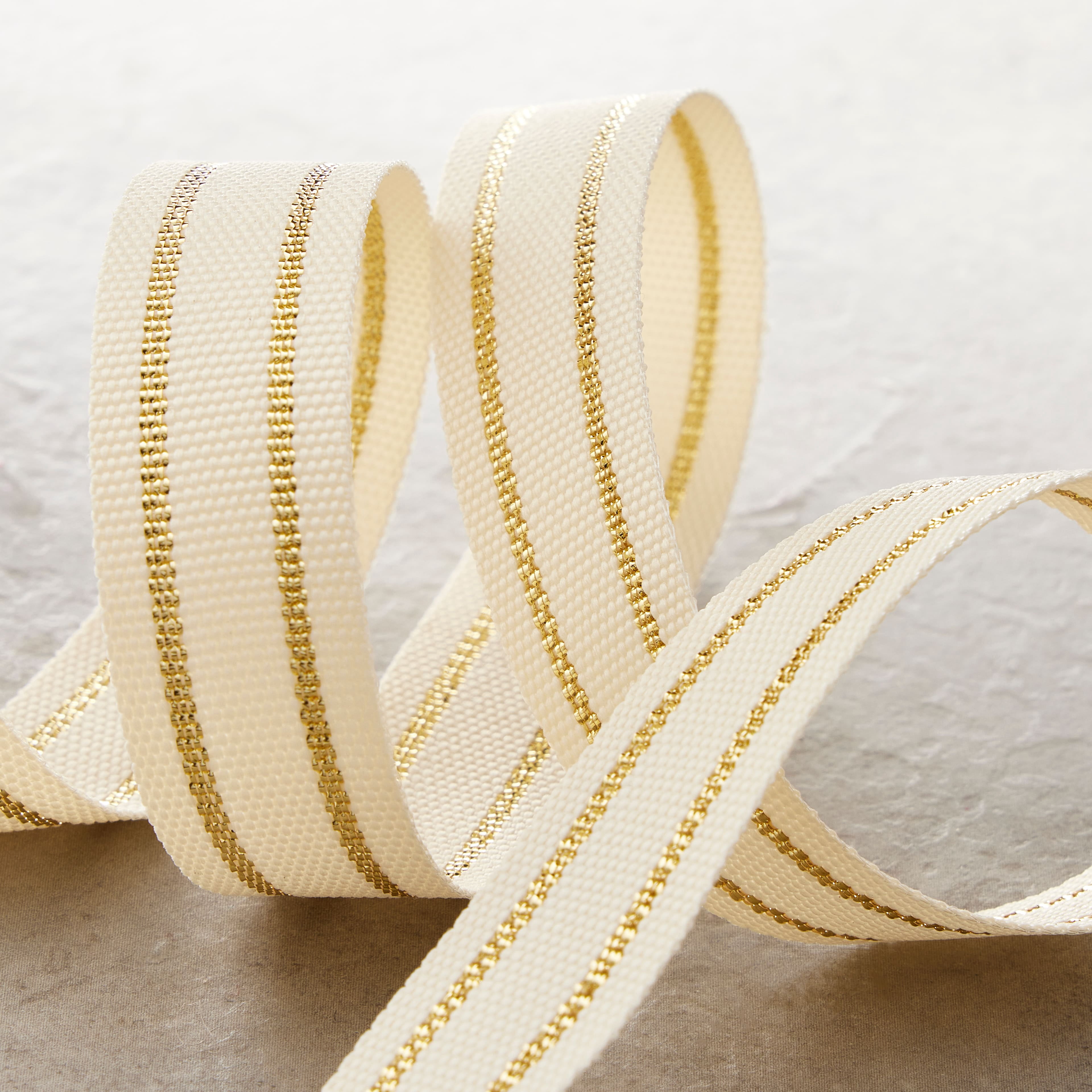 12 Pack: 5/8" x 5yd. Ticking Striped Grosgrain Ribbon by Celebrate It