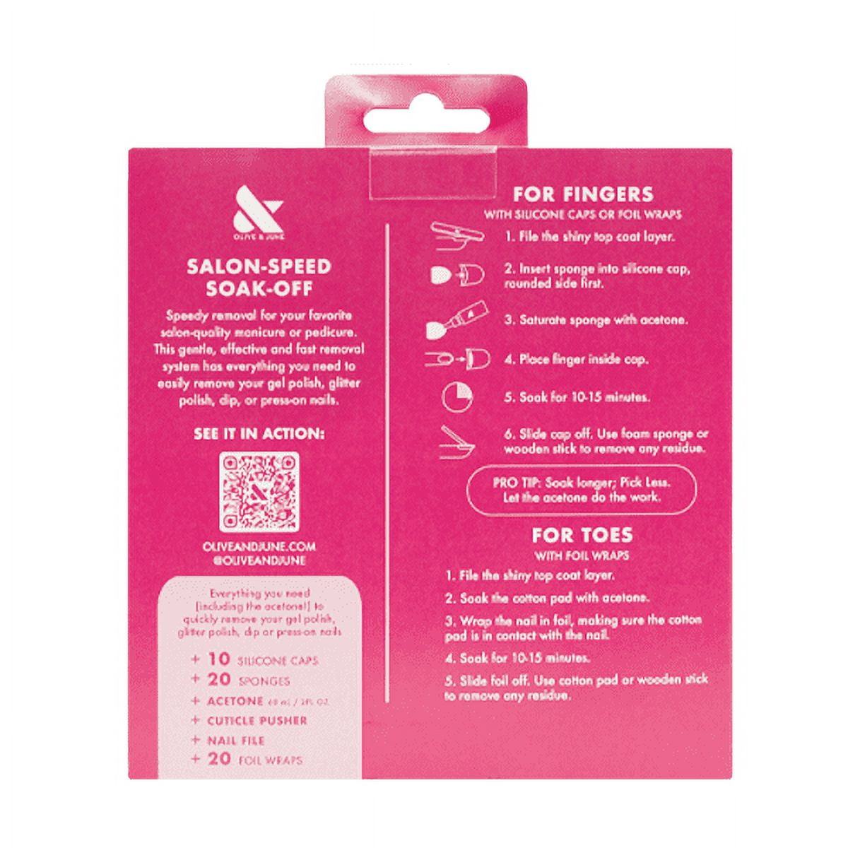 Olive & June Gel Polish Salon Speed Soak Off Kit