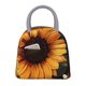 thumbnail image 1 of Easygdp Sunflower Floral Butterfly Bolsa de Almuerzo Insulada Grande, Forro de Aluminio, Diseño Espacioso, a Prueba de Fugas, Ideal para Trabajo, Picnics, Viajes y Actividades al Aire Libre, 1 of 6