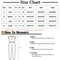 thumbnail image 2 of cfhntfmh Womens 2 Piece Pajama Sets Soft Stretch Sleeveless Spaghetti Strap Tank Tops Lounge Pants Sleepwear Pjs Sets, 2 of 5