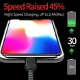 thumbnail image 6 of 6.6ft USB C Cable Fast Charging, Nylon Braided USB Type C Cable 3A Rapid Charge & Data Sync Cord for Smartphone Tablet Camera, 6 of 10