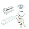 thumbnail image 3 of Uxcell Cam Locks 30mm Cylinder Long Fits Max 7/8-inch Thick Panel Keyed Alike 2Pcs, 3 of 5