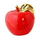 thumbnail image 3 of Figura de manzana, adorno moderno de cerámica, regalo de manzana, estatua de fruta, escultura para Diámetro 105 cm, 3 of 9