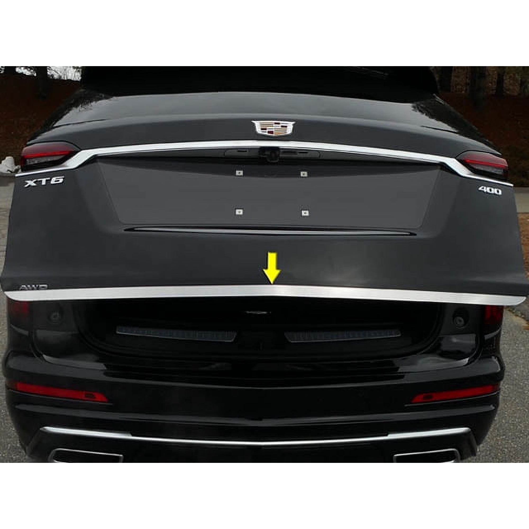Stainless Steel Rear Deck Accent 1Pc Fits 2020 Cadillac XT6 RD60210 QAA