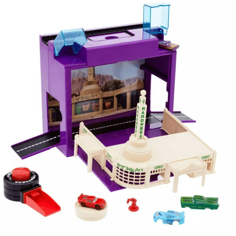 Disney Parks Ramone's Body Shop On-the-Go Play Set – Cars