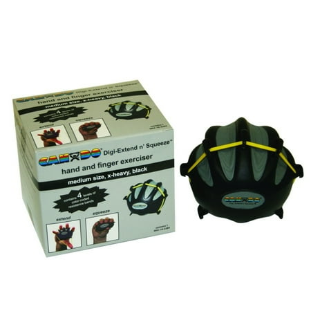 UPC: 0714905032171 | CanDo Digi-Extend n  Squeeze Hand Exerciser  Large  Black-X-Heavy