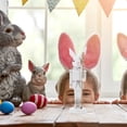 thumbnail image 5 of CIMAXIC Party Easter Rabbit Statue Nutcracker Decor Cute Resin Bunny Figurine For Spring Party Decorations Easter Garden Decor,7.09"X1.97"X1.89", 5 of 5