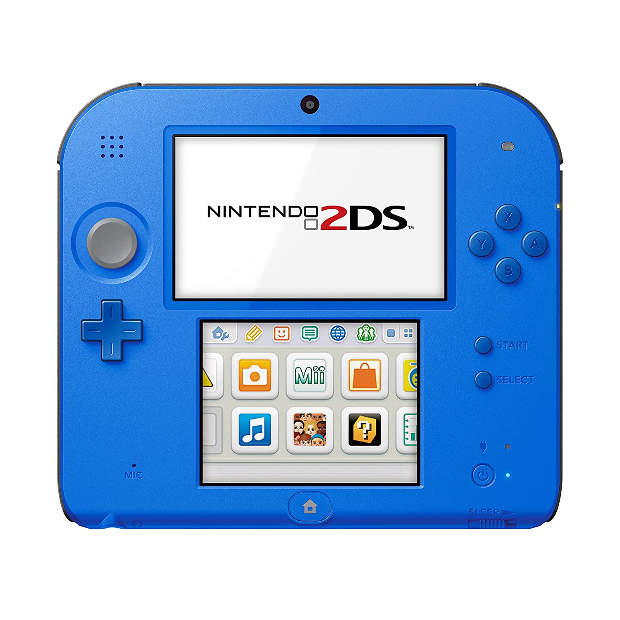 ニンテンドー3DS/2DS rin_ca Nintendo 2DS Console - Blue + Black [Nintendo 2DS System
