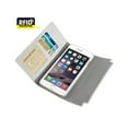 thumbnail image 2 of Apple Reiko brand for iphone 6s Plus Genuine Leather Rfid Wallet Case And Metal Buckle Belt In Ivory, 2 of 4