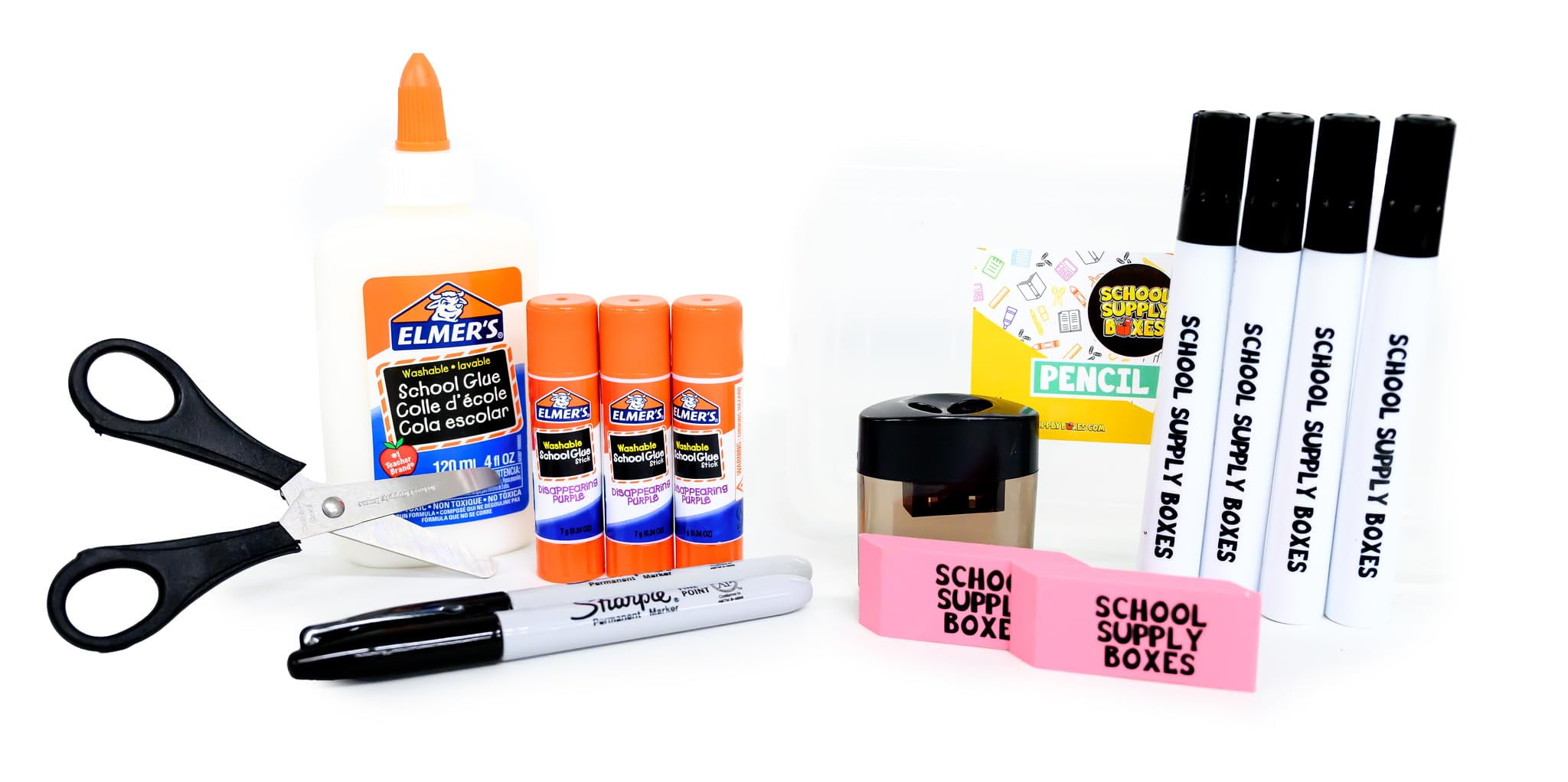 Artistic Essentials Back to School Pencil Box - 18 Pieces
