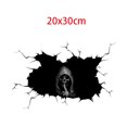 thumbnail image 4 of Pegatina, Halloween Coche Se Aferra Decoración Espeluznante Etiqueta Extraíble Grim Reaper Ventana Piso Calcomanías para Coche Fiesta Hogar Sala de Estar Decoración de Vidrio, Decoración de Halloween, 4 of 4