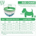 thumbnail image 3 of Bling Rhinestone Dog Collar Soft Adjustable PU Leather Diamond Pendant Crystal Puppy Cat Collars Pet Necklace for Small Dog Cat, 3 of 6