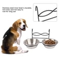 thumbnail image 4 of Alimentador Colgante de Acero inoxidable para comida y Agua con gancho para jaula para mascotas, 4 of 7