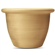 Sevilla 12" Round Planter, Tuscan Sand