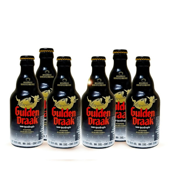 Six Pack Cerveza Gulden Draak 9000 Quadruple 330ml C/u Gulden Draak Belgian Ale