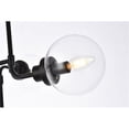 thumbnail image 5 of Hanson 8 lights pendant in black with clear shade, 5 of 7