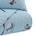 thumbnail image 2 of Benjara BM227607 Aircraft Print Fabric Upholstered 2 Piece Full Quilt Set, Multi Color, 2 of 5