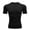 Black Top & Shorts, variant on Men'S Compression Shirt Short Sleeve Sports T-Shirt Set Training Shirt Elastic Quick-Drying Running Shirt Include Base Layers Tops Loose Fitting Short black 3XL
