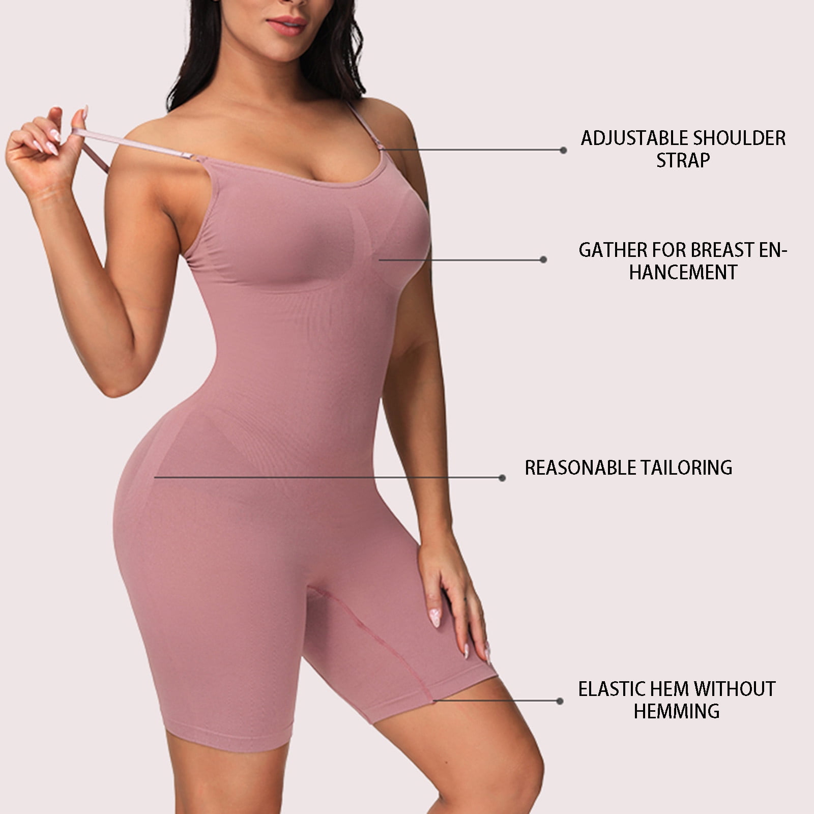 Shapewear For Women Tummy Control Full Bust Body Shaper Bodysuit Butt Lifter  Thigh Slimmer Kryp