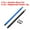 Blue, Black, variant on 2pcs Stylus Pens for Touch Screens with 6 Extra Tips Capacitive Stylus Universal Tablet Pen, Gold Black