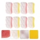 thumbnail image 2 of 8pcs Esponjas de ducha de baño Esponjas exfoliantes de doble cara Limpiadores corporales de limpieza, 2 of 3