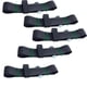 thumbnail image 1 of 5 piezas de goma suave correas de soporte de árbol entrelazadas correas de arbustos, 1 of 8