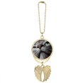 thumbnail image 1 of Animal  Looking Up Cat Photograph Car Keychain Angel Wing Pendant, 1 of 4