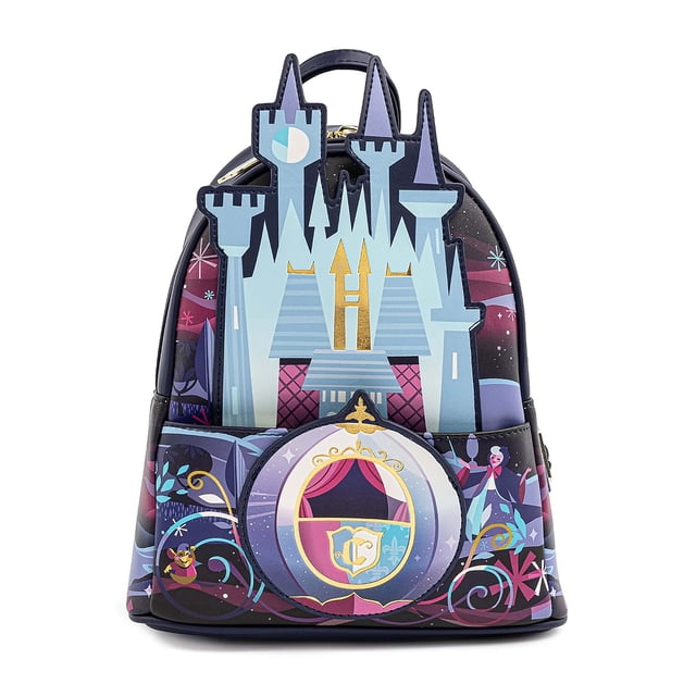 Bandolera Loungefly Disney Cinderella Castle para mujer