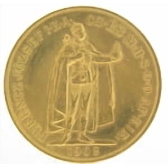1908 100 Corona Gold Austrian/Hungarian Coin .9802 oz Fine Gold
