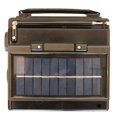 thumbnail image 3 of Solar Portable Emergency Radio Music Player LED Flashlight FM AM SW Radio Receiver Phone Charger Multi Function, 3 of 5