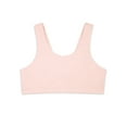 thumbnail image 2 of Wonder Nation Girls Cotton Scoop Bralette, 2-Pack, Sizes 28-38, 2 of 3