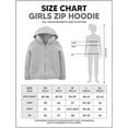 thumbnail image 4 of Minnie Mouse Polka Dot Portrait Zip Up Hoodie with Ribbon and Big Black Ear for Girls, X-Large, 4 of 4