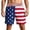 Multicolour, variant on Funny Swim Trunks With US Flag Pattern Patriotic Men Summer Vacation Shorts Trunks for Summer Pool Party Gag Gifts Trunks