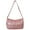 Pink, variant on BLEEUS Women Bag Women Chic Hobo Bag Solid Color Quilted Large Capacity Daily Bags Shoulder Bag