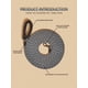 thumbnail image 1 of Pet Training Rope, Lightweight Leash For Outdoor Walking And Preventing Escape, 1 of 4