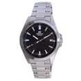 thumbnail image 1 of Casio Edifice Analog Stainless Steel Quartz EFV-140D-1AV EFV140D-1 100M Menâ€™s Watch, 1 of 4