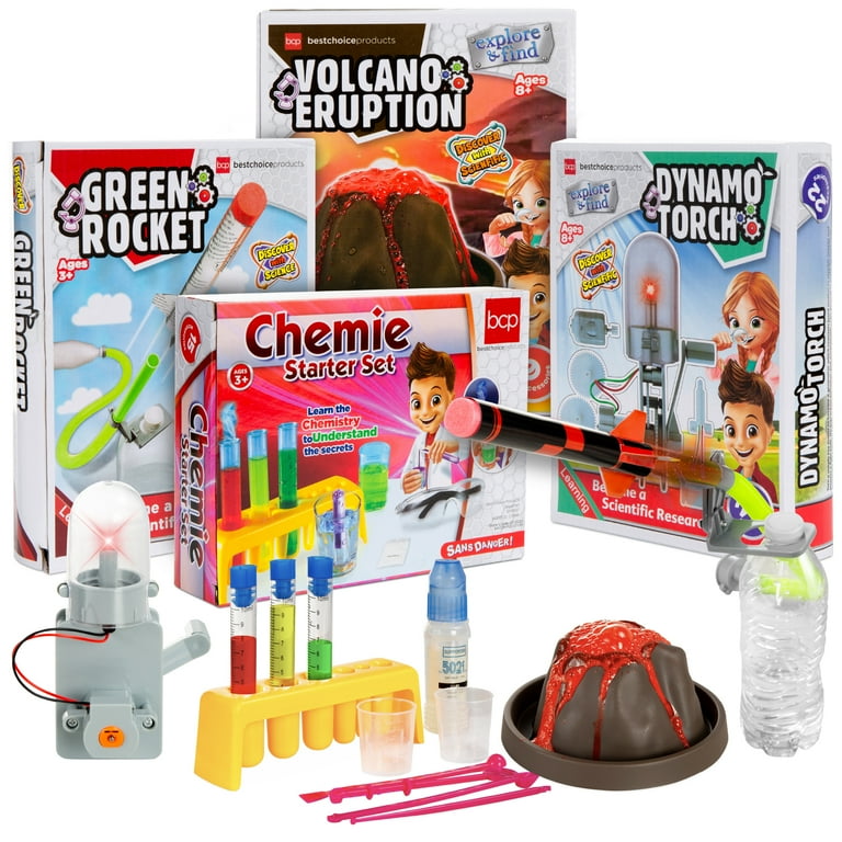 Best Choice Products 4-in-1 Kid Experiments Kit, Science