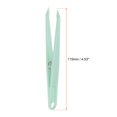 thumbnail image 2 of Unique Bargains Sticker Tweezers for Crafting Straight Pointed Tip with Spring, Green, 5 Pieces, 2 of 4